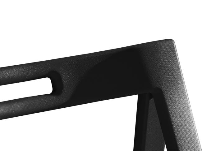 Стул пластиковый складной Enjoy черный 490х500х775 мм