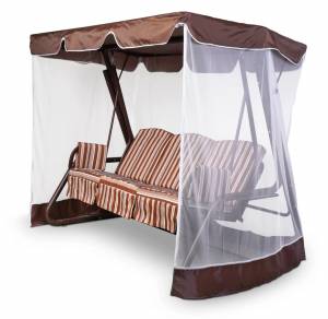Тент-крыша + москитная сетка Капри/Корфу 225х145х170, шоколад