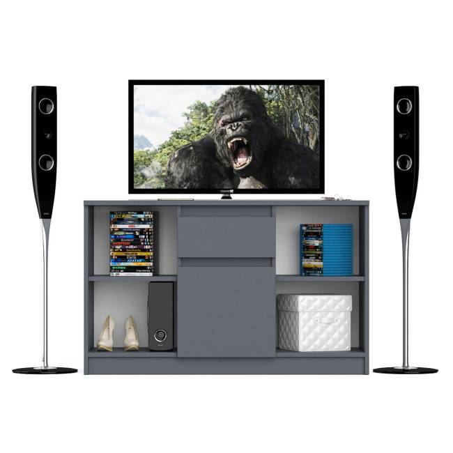 Тумба ТВ Мори МТВ1204.1 цвет графит