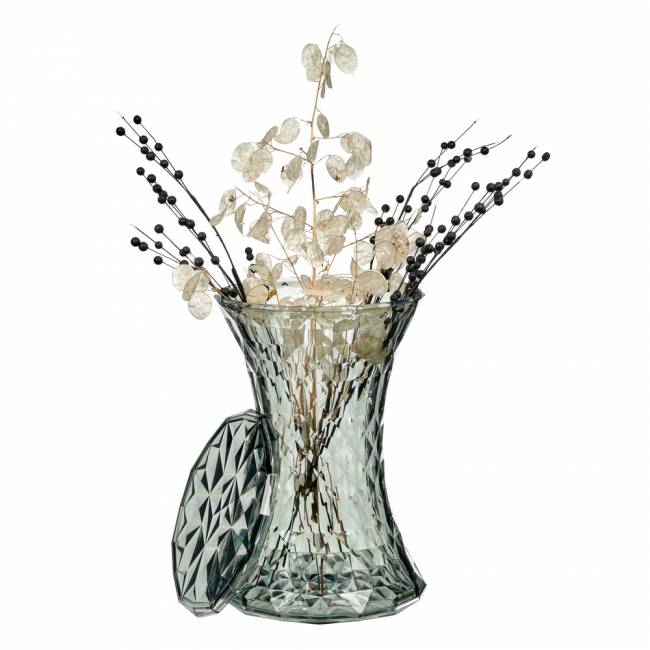 Стул-пуф Stone прозрачный синий Стул-пуф Stone прозрачный синий