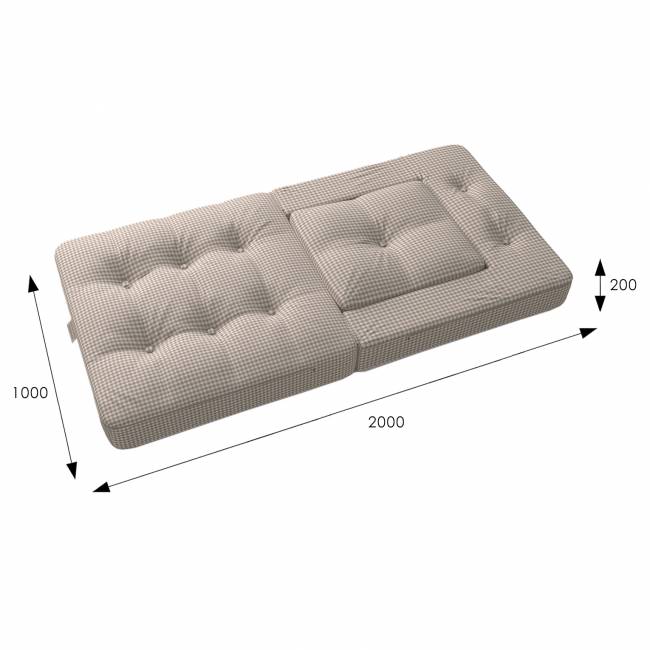 Футон R, ткань club