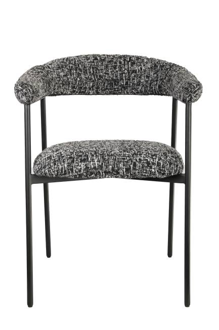 Стул обеденный Toko черно-белый 2 шт.