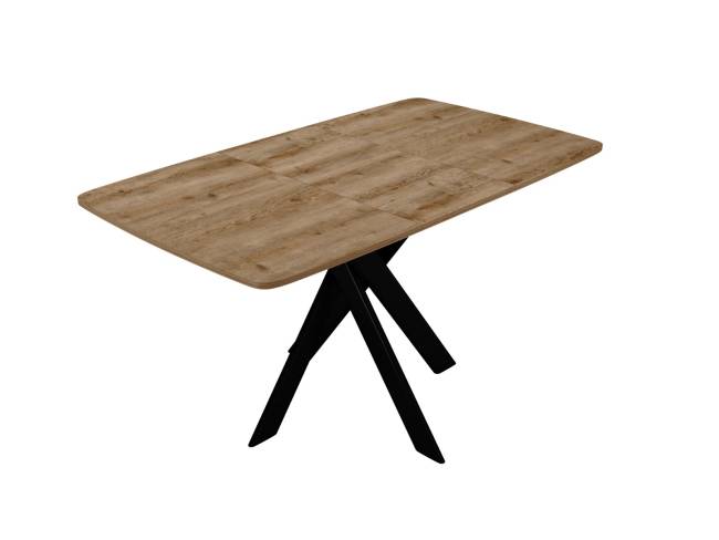 Стол DikLine DB110 Дуб галифакс/опоры черные Стол DikLine DB110 Дуб галифакс/опоры черные