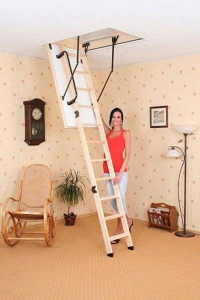 Чердачная складная лестница Extra