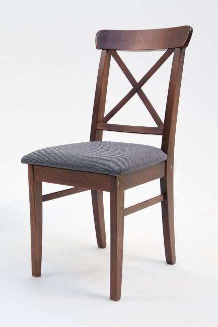 Стул Ингольф ПМ орех/графит Стул Ингольф ПМ орех/графит