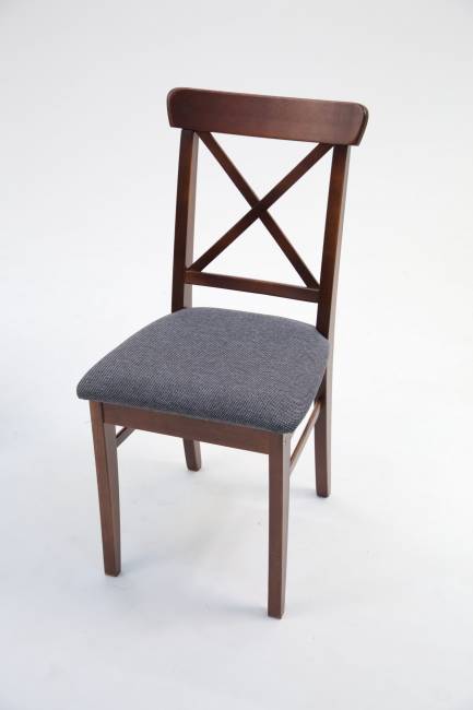 Стул Ингольф ПМ орех/графит Стул Ингольф ПМ орех/графит