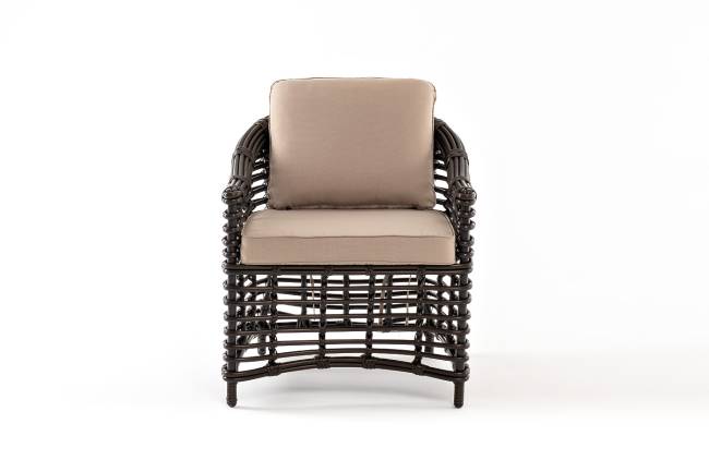 "Блисс" кресло из искусственного ротанга, цвет бронзовый "Блисс" кресло из искусственного ротанга, цвет бронзовый