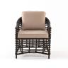 "Блисс" кресло из искусственного ротанга, цвет бронзовый "Блисс" кресло из искусственного ротанга, цвет бронзовый