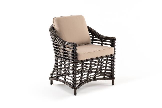 "Блисс" кресло из искусственного ротанга, цвет бронзовый "Блисс" кресло из искусственного ротанга, цвет бронзовый