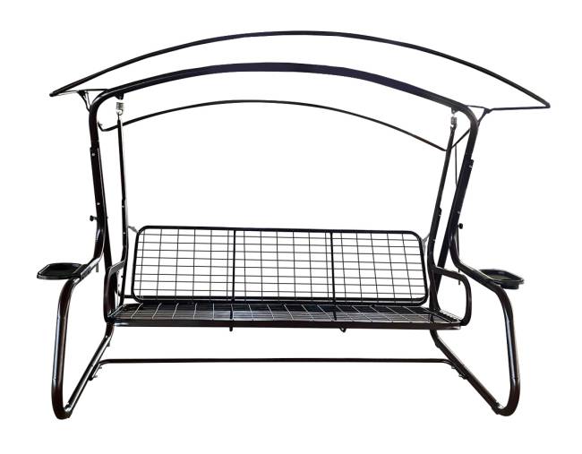 Качели садовые "Торонто Люкс Плюс", шоколад