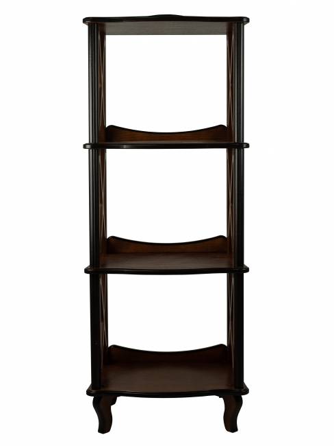 Этажерка-стеллаж Джульетта 3 уровня, орех Л Этажерка-стеллаж Джульетта 3 уровня, орех Л