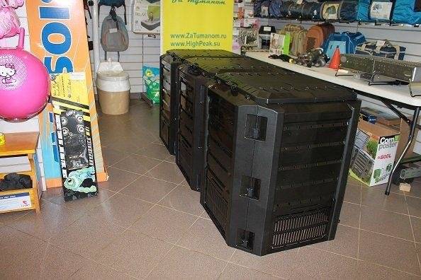 Компостер садовый 1200 л MODULE IKSM1200C черный Компостер садовый 1200 л MODULE IKSM1200C черный