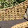 "Равенна" лаунж-зона из искусственного ротанга, цвет соломенный "Равенна" лаунж-зона из искусственного ротанга, цвет соломенный