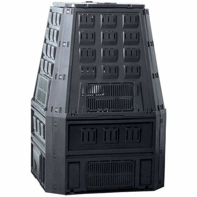 Компостер Prosperplast Evogreen 850 л, черный