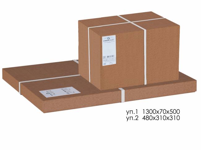 Зеркало с тумбой Селена слоновая кость 151 см х 46 см