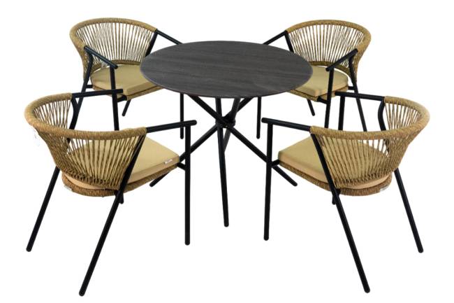 MOKKA LYON Стол обеденный круглый