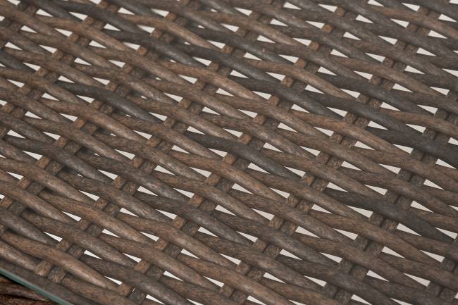 "Прованс" столик журнальный из ротанга, цвет коричневый "Прованс" столик журнальный из ротанга, цвет коричневый