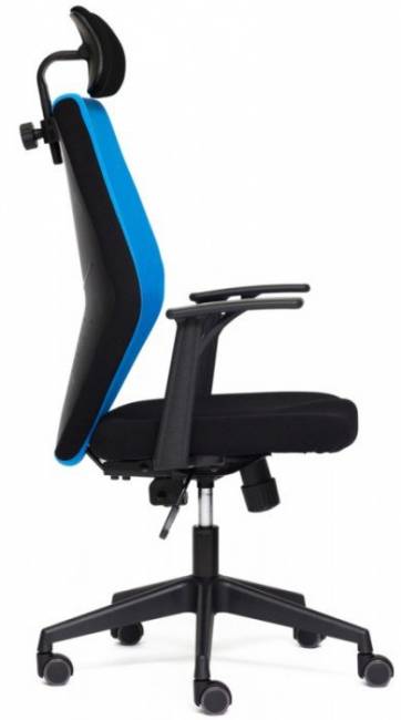 Кресло офисное «Ринус-6» (Rinus-6 blue) (Чёрно-синяя ткань) Кресло офисное «Ринус-6» (Rinus-6 blue) (Чёрно-синяя ткань)