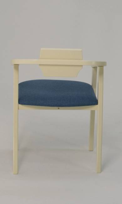 Стул-кресло Челси ПМ слоновая кость синий Стул-кресло Челси ПМ слоновая кость синий