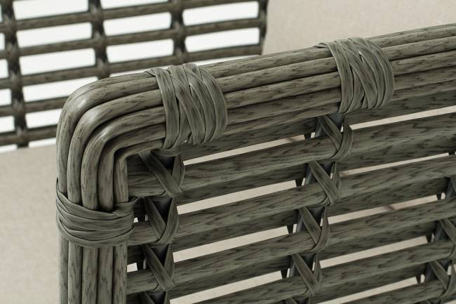 "Валенсия" кресло из искусственного ротанга, цвет серый "Валенсия" кресло из искусственного ротанга, цвет серый