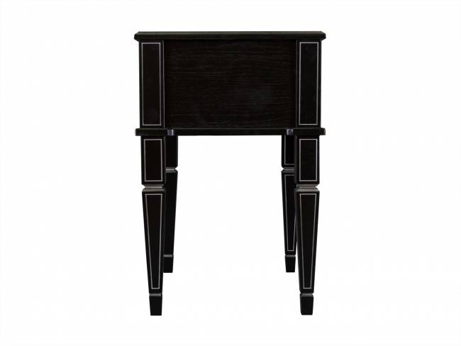 Тумба Васко В 118Н венге/серебро