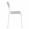 Стул ADDE (mod. C-049) металл/пластик, 39 х 49 х 78 см, Grey (серый) /White (белый) (Комплект из 8 шт.) серый, белый металл/пластик