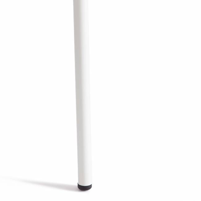 Стул ADDE (mod. C-049) металл/пластик, 39 х 49 х 78 см, Grey (серый) /White (белый) (Комплект из 8 шт.) серый, белый металл/пластик